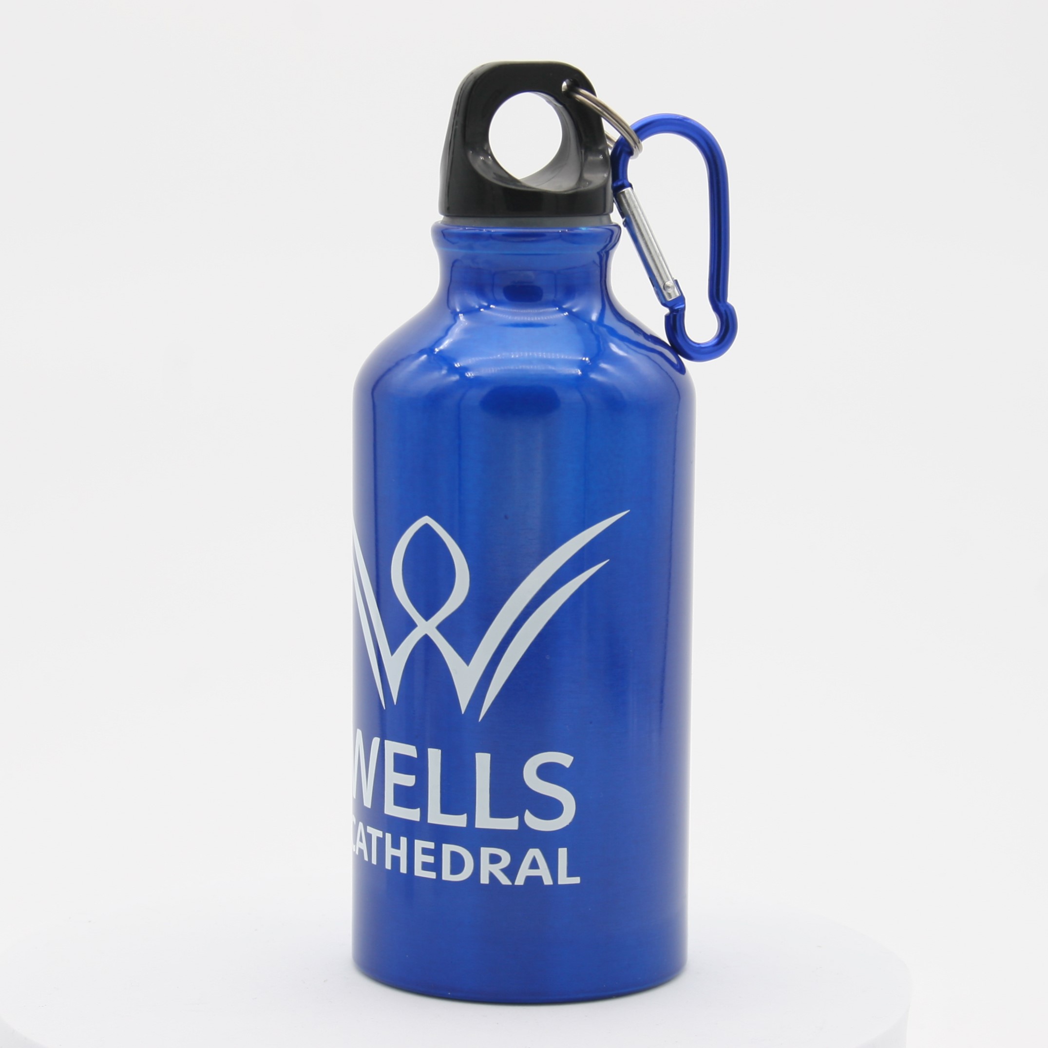 400ml Aluminium Water Bottle - one colour print