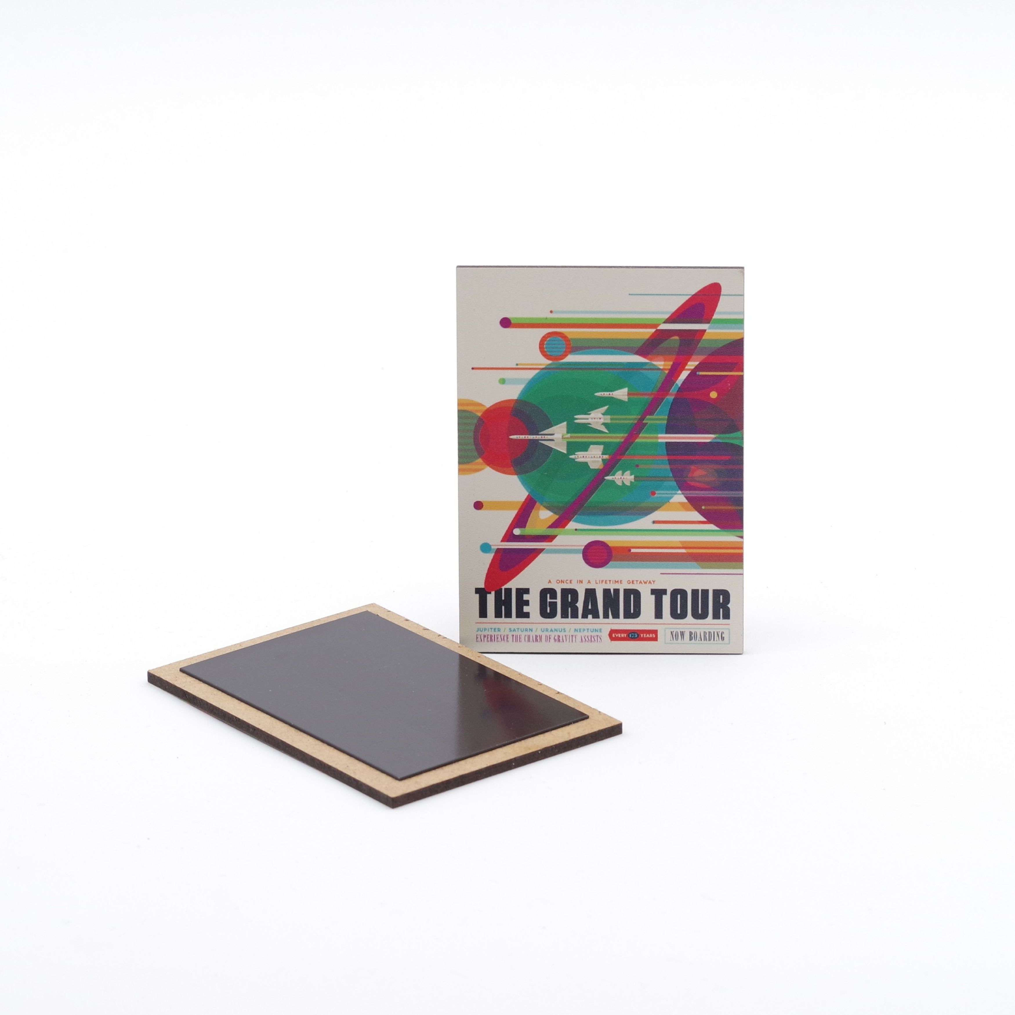 FSC® Wooden Fridge Magnet Jumbo 90 x 65 mm