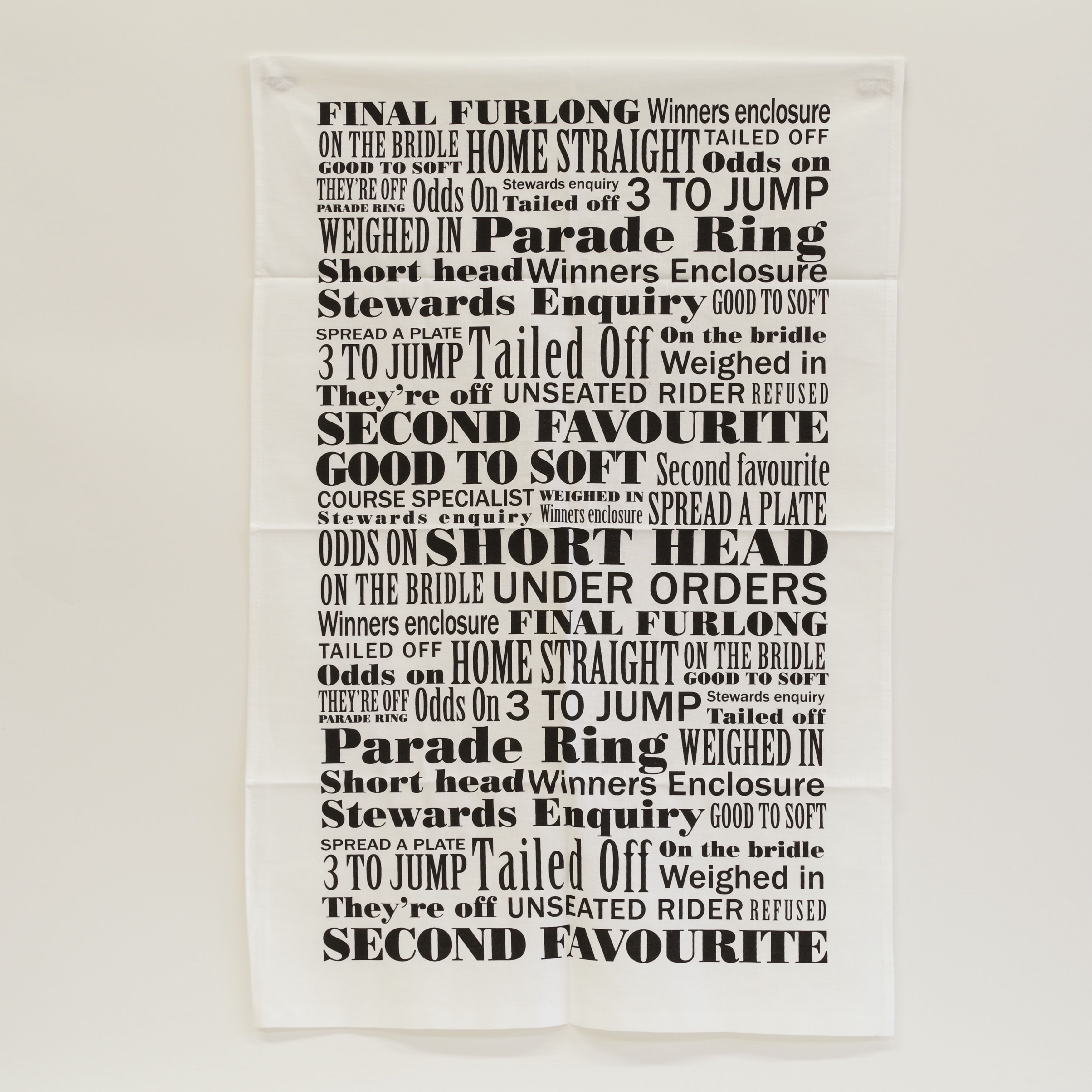 Tea towel, 100% cotton 1 colour print