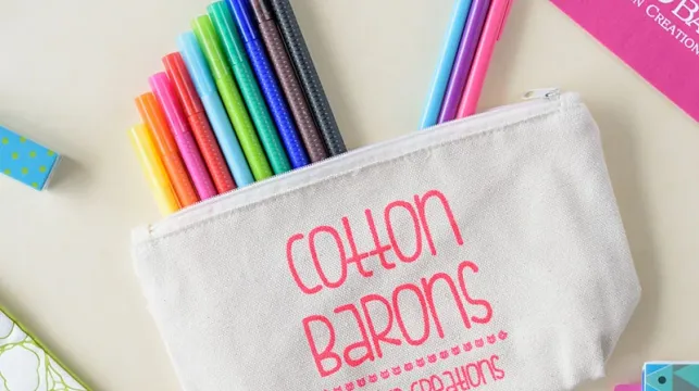 Cotton barons pencil case