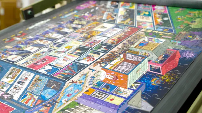 jigsaw bespoke printed