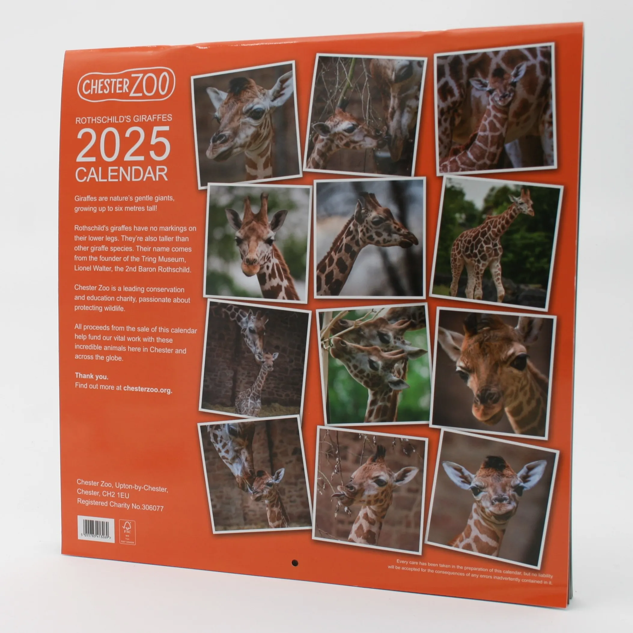 Chester Zoo calendar