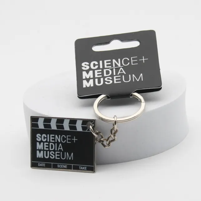 Keyring, hard Enamelled, full colour image