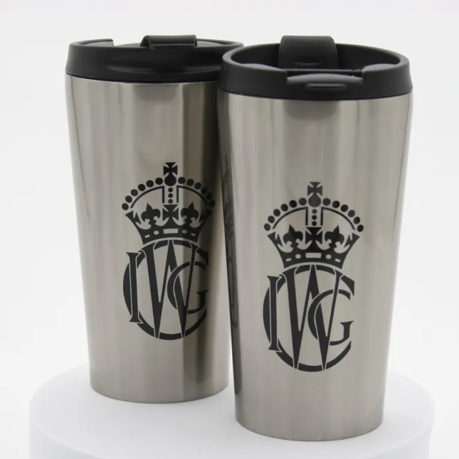 Travel Mug 350ml, one colour print