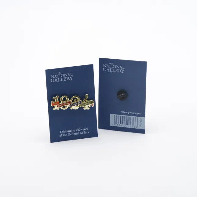 Metal pin badge