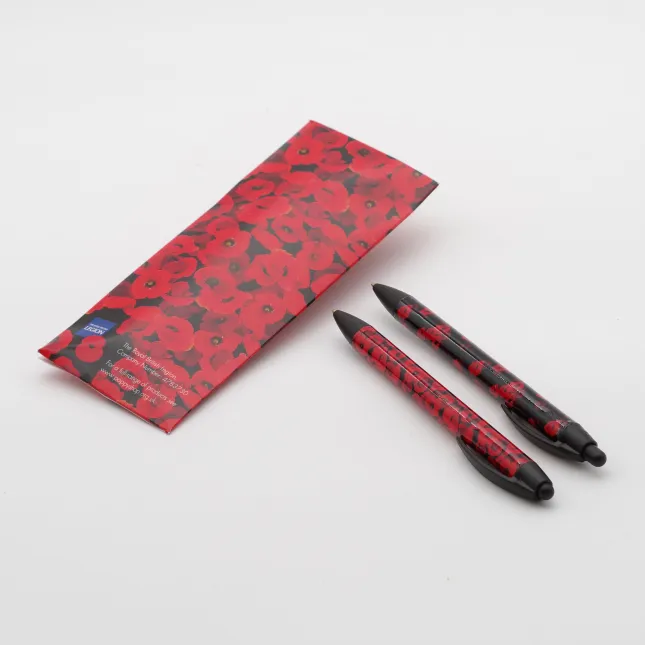 Set of 2 BIC® Wide Body™ ballpen in a paper pouch