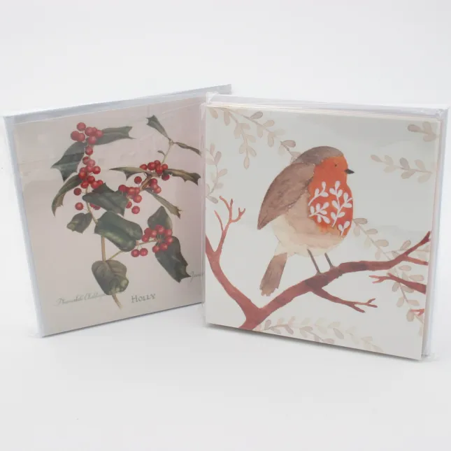 Christmas Cards, 5x5 format, pack of 10