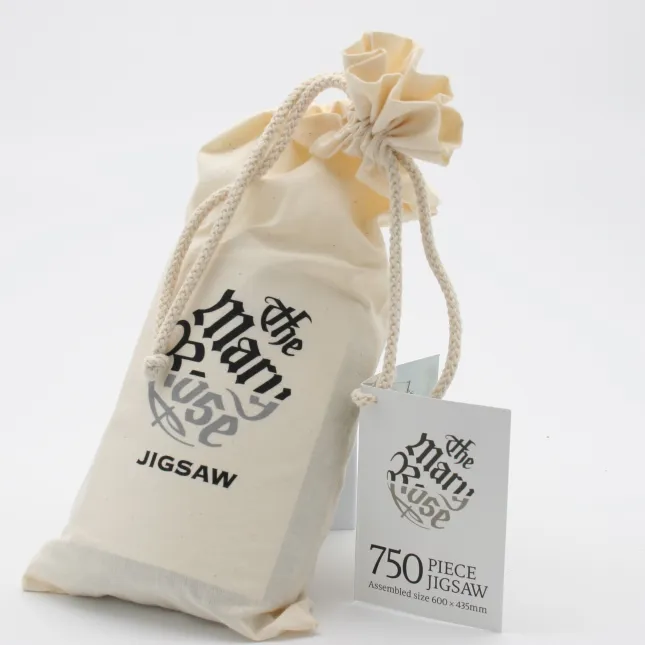 750 piece Jigsaw, in drawstring bag